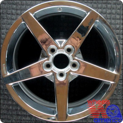 2005-2008 Chevrolet Corvette 19" Rear OEM Wheel Rim