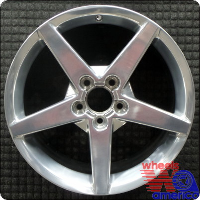 2005-2008 Chevrolet Corvette 19" Rear OEM Wheel Rim
