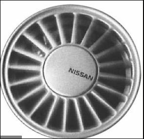 Nissan Stanza 1990-1992 14" OEM Wheel