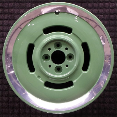 Fiat 500 2014-2019 16" OEM Green Wheel Rim