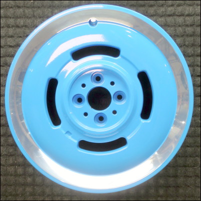 Fiat 500 2014-2019 16" OEM Blue Wheel Rim