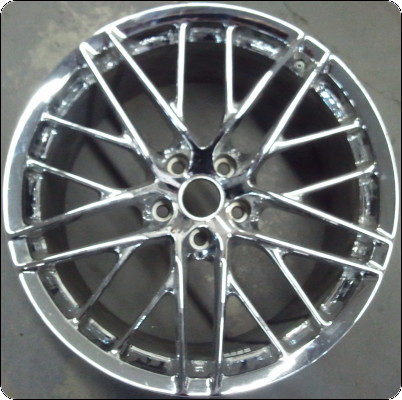 2009-2013 Chevrolet Corvette 19″ OEM Wheel Rim Chrome
