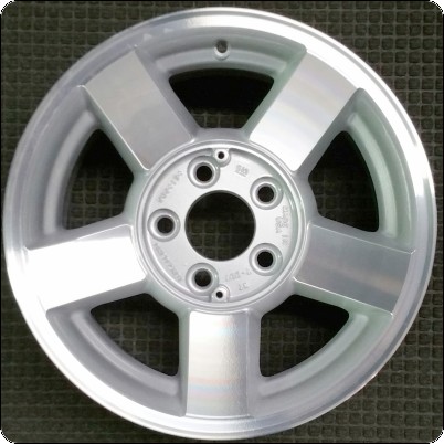 2000 Chevrolet Tahoe 16″ OEM Wheel Rim Machined w/ Silver Pockets