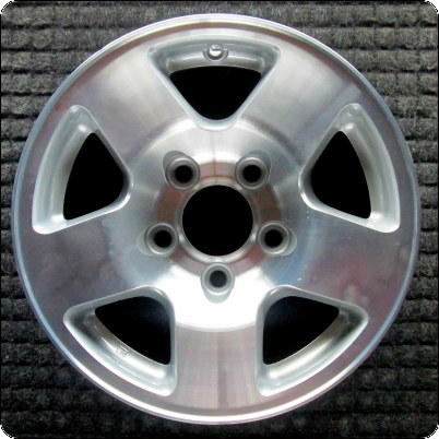 2001-2002 GMC Savana 1500 15″ OEM Wheel Rim Machined w/ Silver Pockets