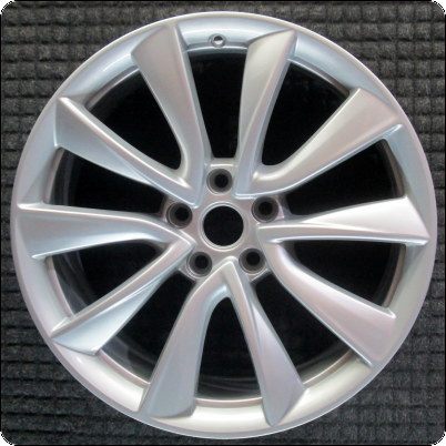 2017-2021 Tesla 3 19″ OEM Wheel Rim All Silver