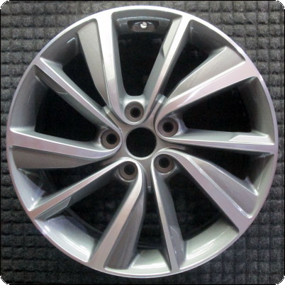 2019 Hyundai Santa Fe 18″ OEM Wheel Rim Machined w/ Charcoal Pockets