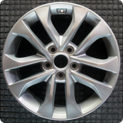 2019-2020 Hyundai Santa Fe 17″ OEM Wheel Rim All Silver