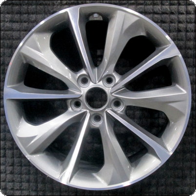 2019-2021 Hyundai Veloster 18″ OEM Wheel Rim Machined w/ Charcoal Pockets