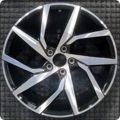 2019-2020 Volvo V60 18″ OEM Wheel Rim Machined w/ Black Pockets