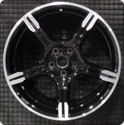 2019-2022 Ford Mustang 19″ OEM Wheel Rim Machined w/ Black Pockets