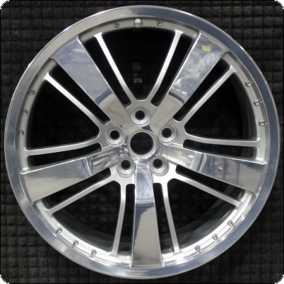 2013 Chevrolet Camaro 21″ OEM Wheel Rim Polished w/ Silver Pockets