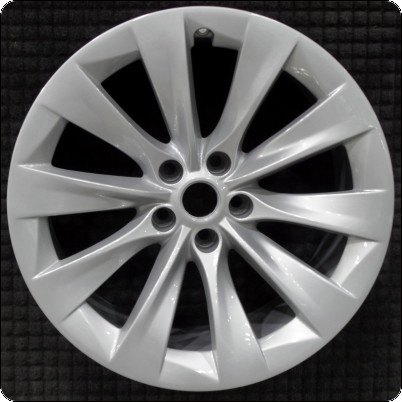 2016-2017 Tesla X 20″ OEM Wheel Rim All Silver
