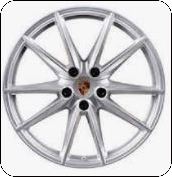 2020-2023 PORSCHE 911 20″ OEM Wheel Rim All Silver