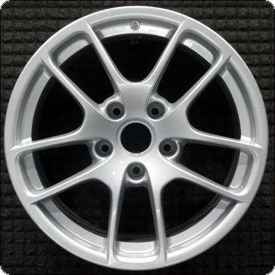 2014-2016 Porsche Cayman 18″ OEM Wheel Rim All Silver