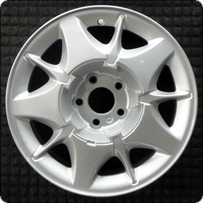 1998-1999 Lincoln Continental 16″ OEM Wheel Rim Sparkle Silver