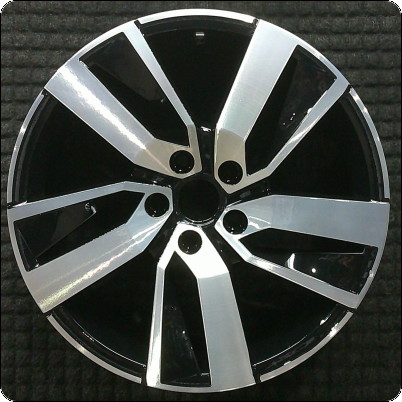 2023 Volkswagen Atlas 18″ OEM Wheel Rim Fine Machined w/ Black Pockets