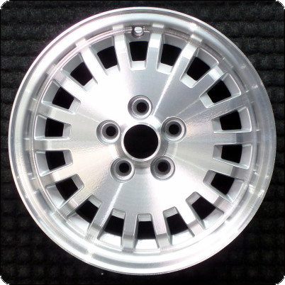 1990-1992 Plymouth Sundance 14″ OEM Wheel Rim Machined w/ Silver Pockets