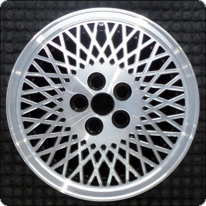 1989-1991 Chrysler Town and Country 15″ OEM Wheel Rim Machined w/ Black Pockets