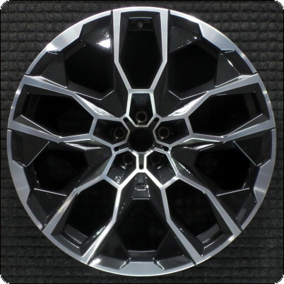 2023-2024 BMW X7 22″ OEM Wheel Rim Machined w/ Dark Gray Pockets