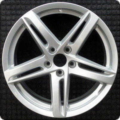 2009-2015 Audi A4 18″ OEM Wheel Rim All Silver