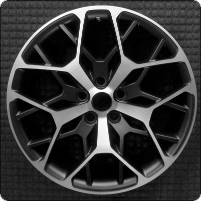 2022-2024 Jeep Grand Cherokee L 21″ OEM Wheel Rim Machined w/ Black Pockets