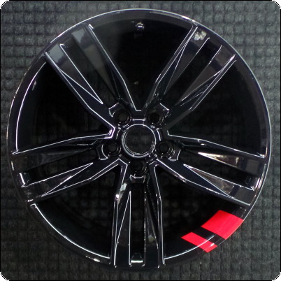 2016-2024 Chevrolet Camaro 20″ OEM Wheel Rim Black w/ Red Stripe