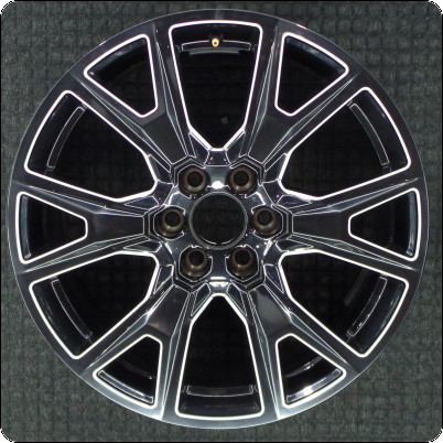 2021-2025 GMC Yukon XL 22″ OEM Wheel Rim Black