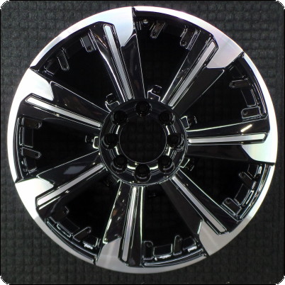 2025 Cadillac Escalade IQ 24″ OEM Wheel Rim Machined w/ Black Pockets