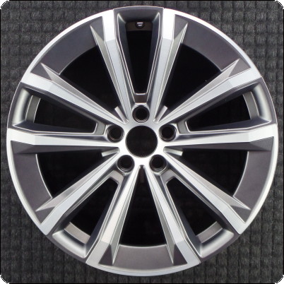 2021-2023 Volvo S90 19″ OEM Wheel Rim Machined w/ Charcoal Pockets