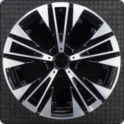 2024 BMW i5 20″ OEM Wheel Rim Machined w/ Black Pockets
