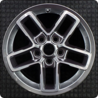 2024-2025 Jeep Gladiator 17″ OEM Wheel Rim Machined w/ Charcoal Pockets