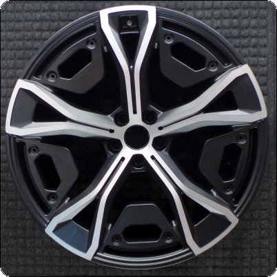 2022-2025 BMW iX 22″ OEM Wheel Rim Machined w/ Black Pockets