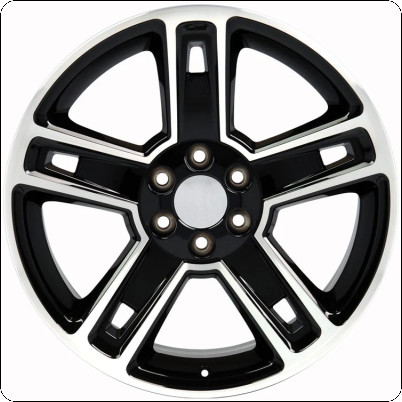 2019 GMC Sierra 1500 Limited Replica Machined w/ Black Pockets Wheel Rim