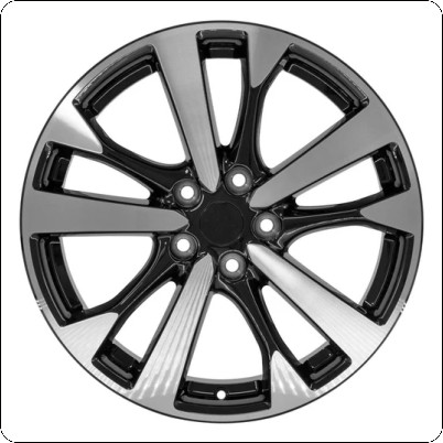 2016-2018 Nissan Altima Replica Machined w/ Black Pockets Wheel Rim