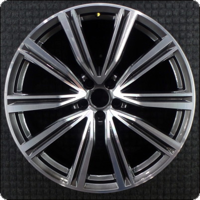 2023 Audi SQ8 21″ OEM Wheel Rim Machined w/ Charcoal Pockets