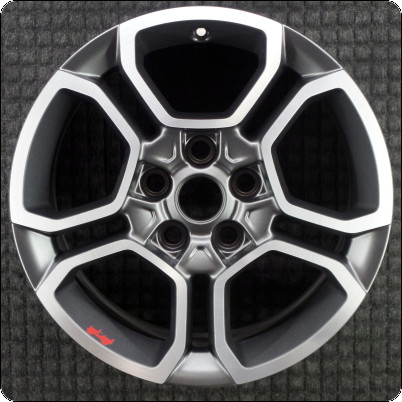 2022 Jeep Grand Cherokee L 18″ OEM Wheel Rim Machined w/ Dark Charcoal Pockets