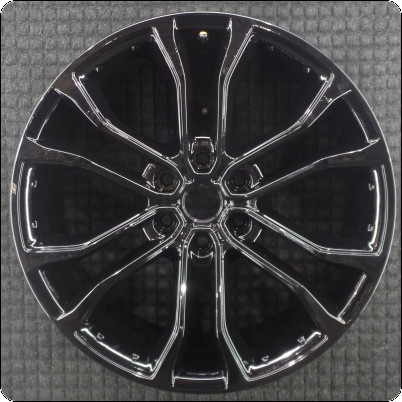 2025-2026 Jeep Grand Wagoneer L 22″ OEM Wheel Rim Gloss Black