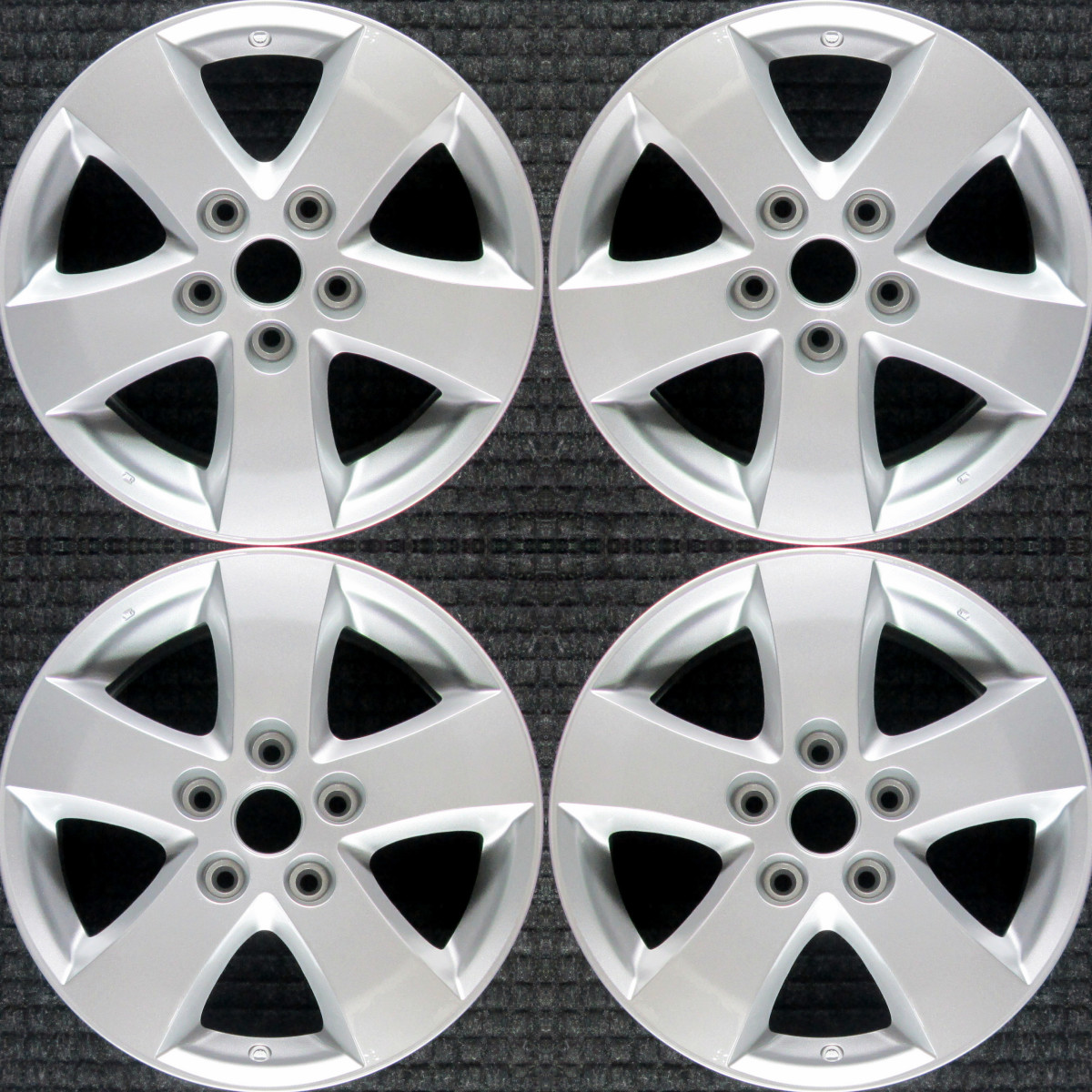 Dodge Caliber Black 17 inch OEM Wheel 2010-2012 1LT46DX8AB 1LT46DX8AC