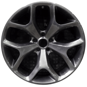 Genuine factory OEM Dark Charcoal wheel for 2009-2023 Chrysler, Dodge Professionally remanufactured to like-new condition