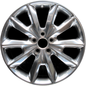 Genuine factory OEM Polished wheel for 2014-2023 Jeep Professionally remanufactured to like-new condition