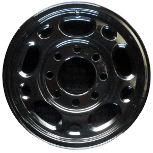 Genuine factory OEM Matte Black wheel for 1999-2013 Chevrolet, GMC Professionally remanufactured to like-new condition