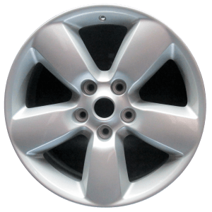 Genuine factory OEM All Silver wheel for 2013-2024 Dodge, Ram Professionally remanufactured to like-new condition