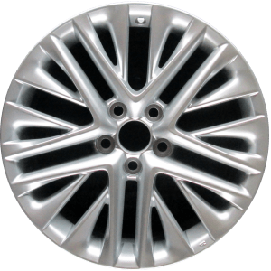 Genuine factory OEM All Silver wheel for 2013-2018 Lexus Professionally remanufactured to like-new condition