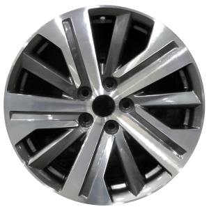 Genuine factory OEM Machined w/ Charcoal Pockets wheel for 2020-2025 Mitsubishi Professionally remanufactured to like-new condition
