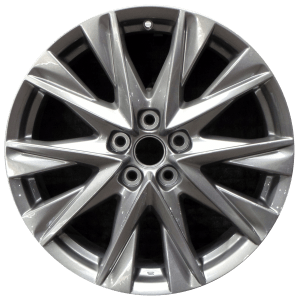 Genuine factory OEM Gray wheel for 2019-2025 Mazda Professionally remanufactured to like-new condition