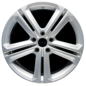 Genuine factory OEM Hyper Silver wheel for 2015-2018 Volkswagen Professionally remanufactured to like-new condition
