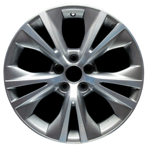 Genuine factory OEM Machined w/ Gray Pockets wheel for 2014-2019 Toyota Professionally remanufactured to like-new condition