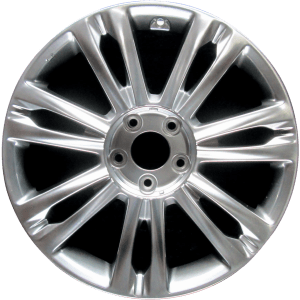 Genuine factory OEM Hyper Silver wheel for 2009-2014 Hyundai Professionally remanufactured to like-new condition