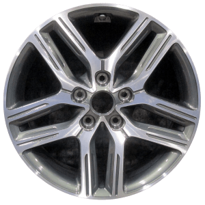 Genuine factory OEM Machined w/ Charcoal Pockets wheel for 2019-2024 Kia, KIA Professionally remanufactured to like-new condition