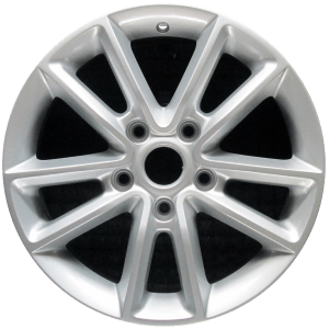 Genuine factory OEM All Silver wheel for 2011-2020 Dodge Professionally remanufactured to like-new condition